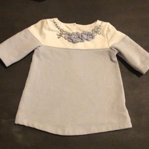 12month jeweled baby top